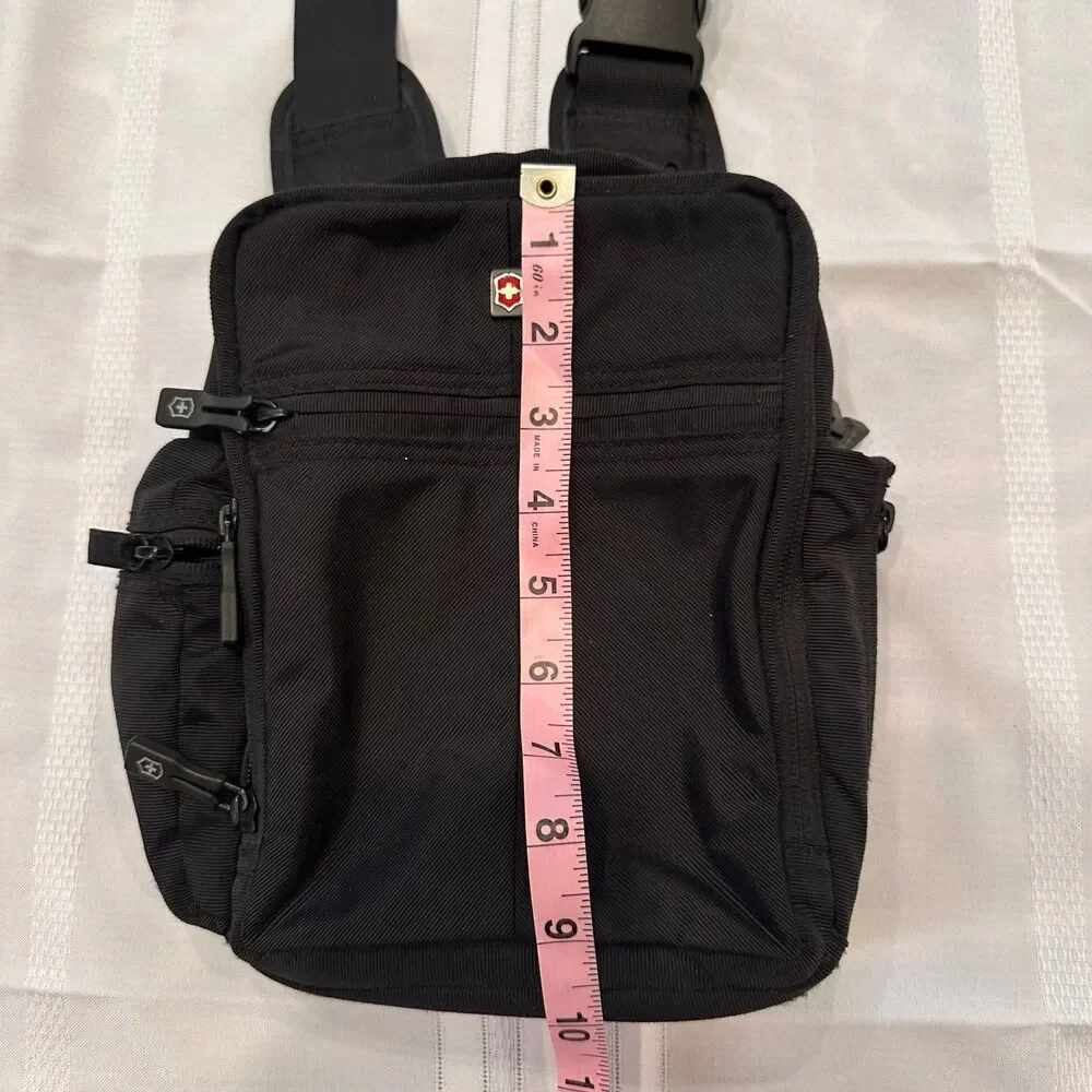 Swiss Crossbody Bag Adjustable Shoulder or convertible Fanny Pack